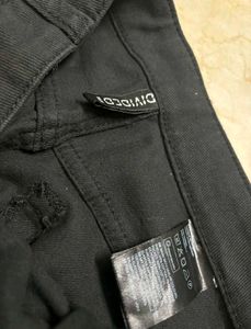H&amp;M Black Wide Leg Jeans