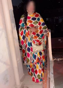 Vibrant Tiered Ethnic Skirt