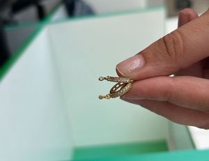 Sparkling Gold Hoop Earrings