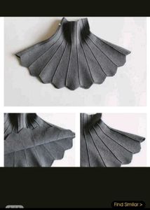 Pleated Grey Ethnic Skirt
