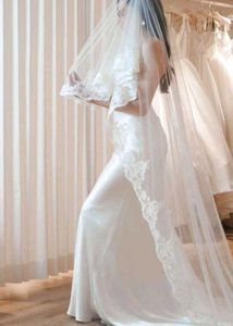 Elegant Bridal two tier Veil