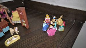 Barbie and fisher price living room set