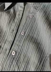 Pleated Bell Sleeve Top