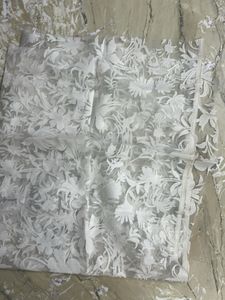 Exquisite Floral White blouse fabric