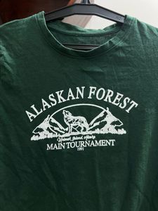 Green Forest Graphic T-Shirt