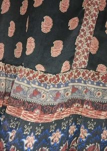 Boho Print Tunic Top