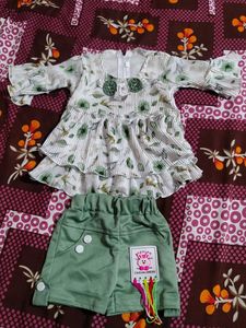 baby girl shorty pair