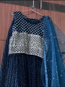Teal Lehanga Choli  💎