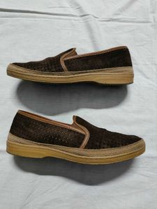 Brown Slip-on Shoes