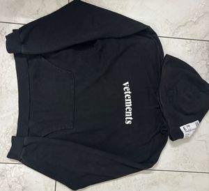 Vetements Black Hoodie
