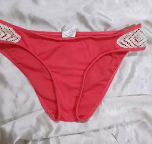 Coral Floral Bikini Set