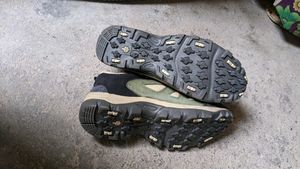 Durable Green Hiking Boots