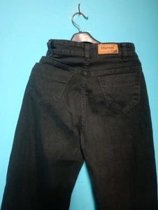 black straight fit jeans 👖