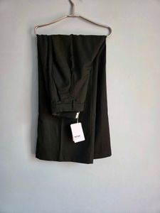 Elegant Black Pleated Formal PANTS