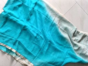 Elegant Cream &amp; Teal Kurta Set