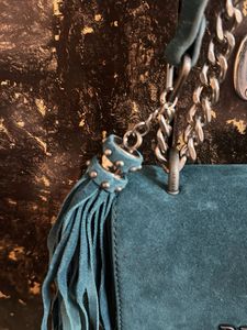 relay studded shoulder bag