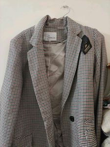 Houndstooth Blazer Jacket