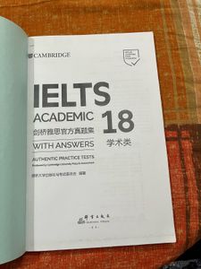 Cambridge IELTS ACADEMIC 18