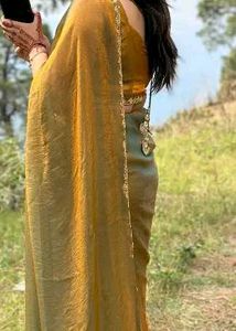 New Saree With Blouse Piece