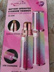 2-in-1 Eyebrow Trimmer &amp; Shaver for Ladies