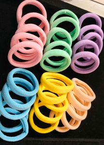 Colorful Hair Tie Set of 30 pcs in 6 colours