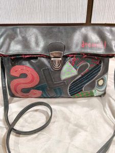 Unique Patchwork Crossbody Bag