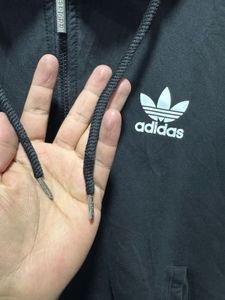 Adidas Orignals Black Zipup Hoodie