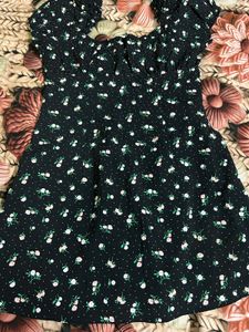 Floral Print Mini Dress