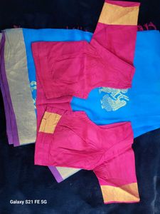 uppada pattu Elegant Blue saree