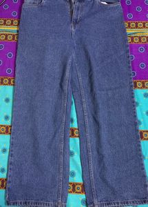 Classic Blue Straight LegDenim Jeans