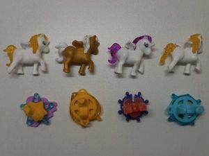 Set of Unicorns and Accessories Kinder Joy Toy