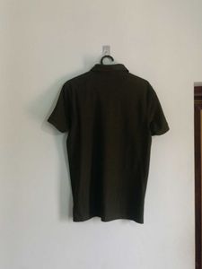 Men's Olive Green Polo Shirt