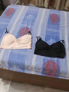 Comfortable Bra Set - Pack of 2   free size