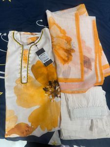 kurta set with dupaata