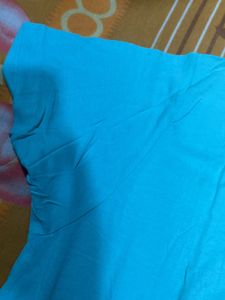 Crop Top In Sea Green Colour