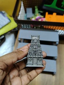 Lord Vishnu &amp; Temple Showpiece Set