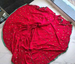 chaniya choli material