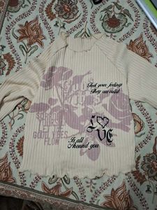 Cute Graphic Long Sleeve Top