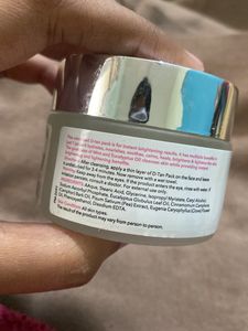 O3 Plus Professional Detan Face Mask