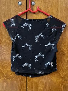 NUON Print Mesh Top