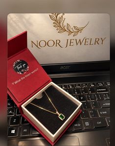Emerald & Diamond Necklace