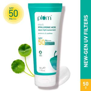 Plum Cica&Hyaluronic Aqua-Light SPF50 Sunscreen