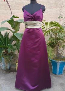 Elegant Satin Gown