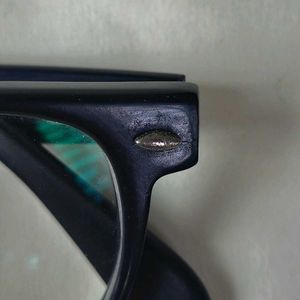 Black Wayfarer Style Glasses
