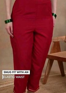 VredeVogel's Exquisite Red Kurta set