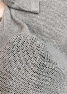 Grey Knit Pullover