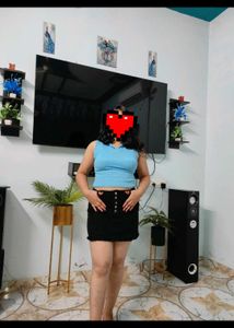 KOOVS denim skirt