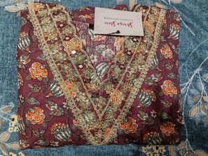 Beautiful Floral Kurta Set