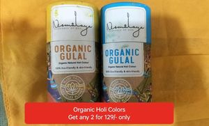Neermalaya Organic Gulal Holi Colors (Set of 2)