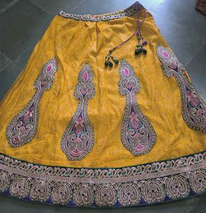 Ethnic Yellow lehenga Choli 💛